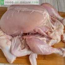 Fylld benfri kyckling i ugnen