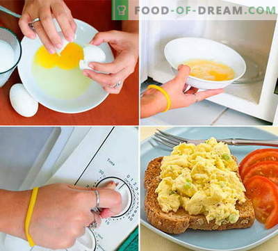 Omelett in der Mikrowelle - bewährte Rezepte. Wie man richtig und lecker ein Omelett in der Mikrowelle kocht.