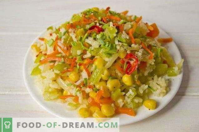 Peking ris med grönsaker