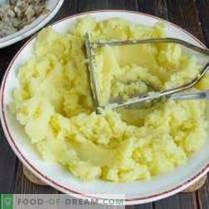 Potatispatties med svampfyllning