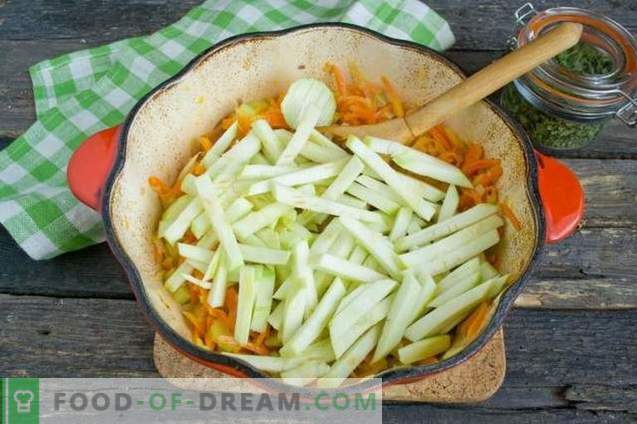 Gräddesoppa med zucchini och kyckling