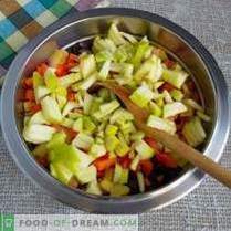 Vinaigrette med äpple och surkål - god sallad till fastande