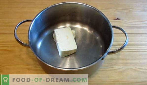 Choux bakverk för eclairs, recept på mjölk, margarin, vegetabilisk olja
