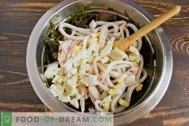 Koreanska Squids - Delicious Seafood Salad