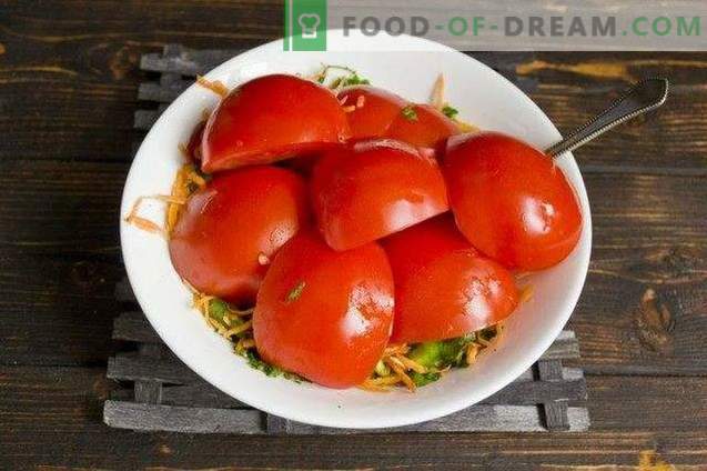 Koreanska snabba inlagda tomater