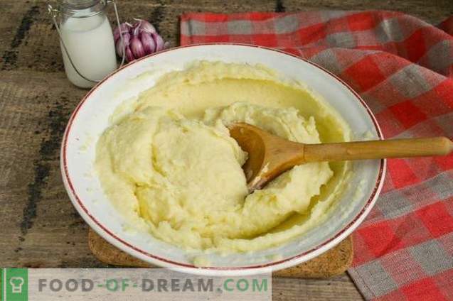 Potatismos - recept med mjölk och smör