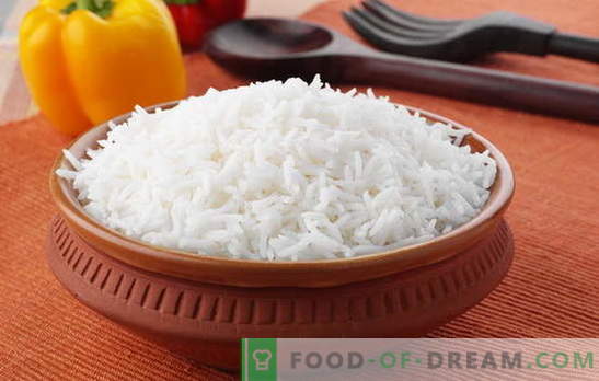 Hur man lagar ris så att det är smuligt. Recept från smuligt ris, hemligheten att laga ris, så att det var smuligt