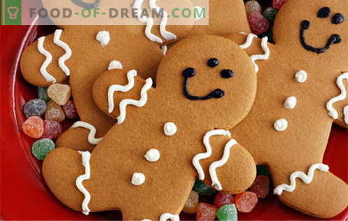 Gingerbread cookies - de bästa recepten. Hur man lagar pepparkakor.