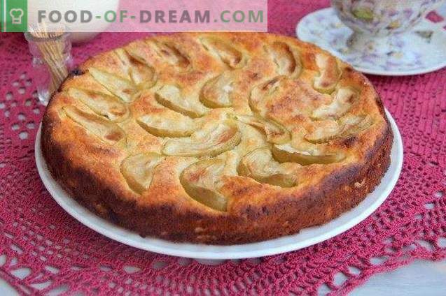 Cheesecake Pie med äpplen och russin