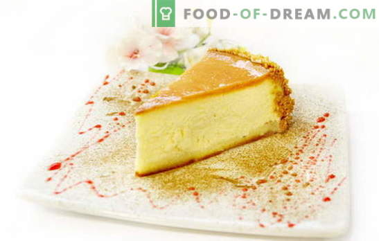 Classic cheesecake - efterrätt för alla desserter! De bästa recepten för en klassisk ostkaka för ett gott liv: enkel och komplex