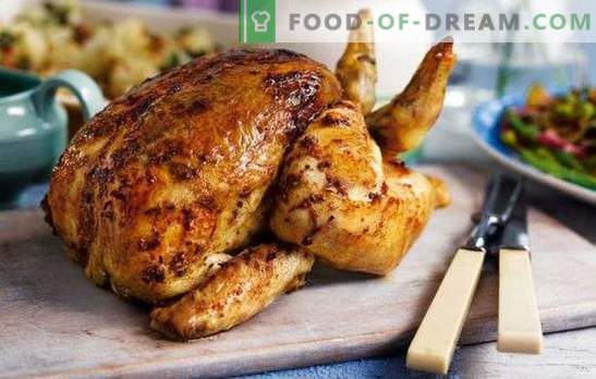 Fel vid kokning av kyckling i ugnen: varför är det tufft och smaklöst?