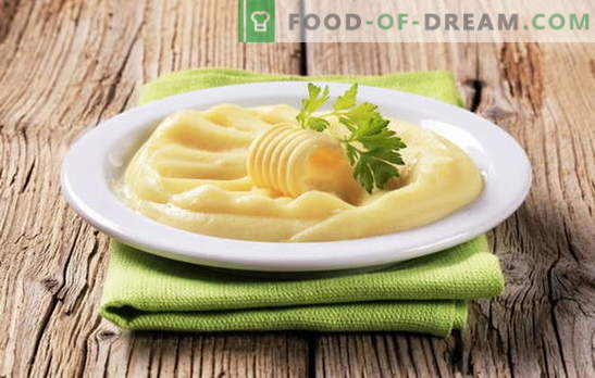 Äggpuré är ett annat sätt att göra en populär maträtt. Potatismos med ägg, med mjölk och ägg, med smör och ägg