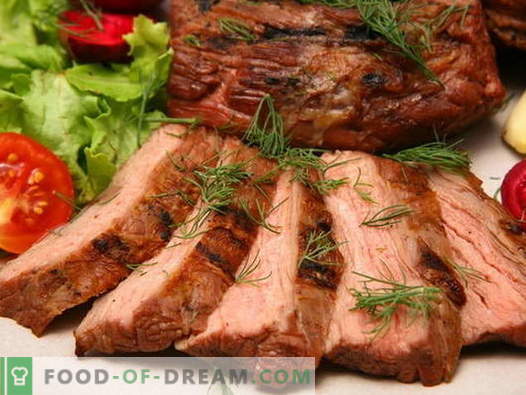 Kött bakat i ugnen - de bästa recepten. Hur man ska ordentligt och gott köttkött i ugnen.
