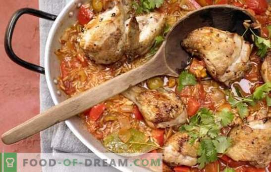 Stew Chicken: Steg-för-steg recept, matlagningshemligheter. Hur man lagar kycklinggryta: steg för steg - på spisen och i ugnen