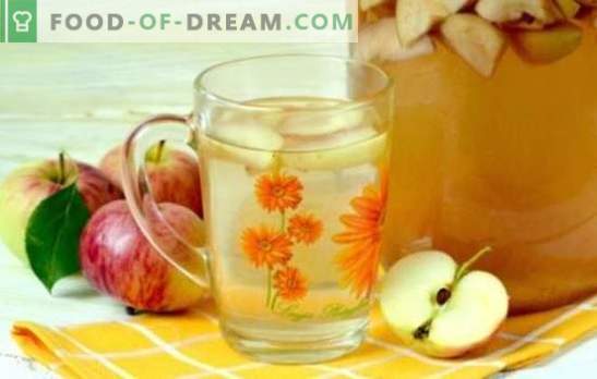 Komposit från äpplen i 3-litersburkar är en naturlig dryck för hela familjen. De bästa recepten för kompott från äpplen i 3 liter burkar