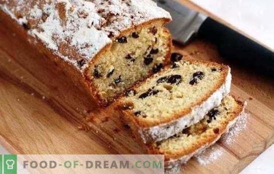 Den perfekta kakan med russin: ett recept enligt GOST eller hembakning? Cupcake 