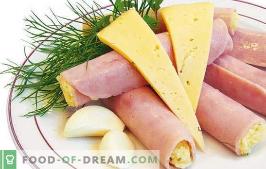 Rullar med skinka, ost och vitlök till frukost? Recept rullar med skinka, ost och vitlök: släpp lös din fantasi!