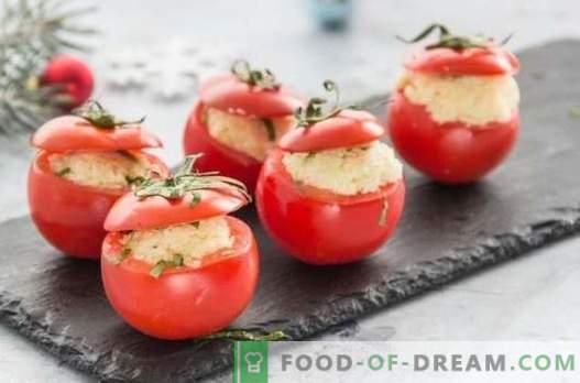 Vad kan man snabbt tillagas av tomater? Vi erbjuder bra mellanmål, första och andra rätter med bråttom tomater