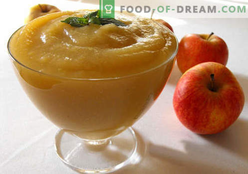 Applesauce - de bästa recepten. Hur man ska laga äppelmos på rätt sätt och gott.