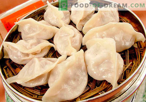 Ångad dumplings - de bästa recepten. Hur till rätt och välsmakande ångad dumplings hemma.