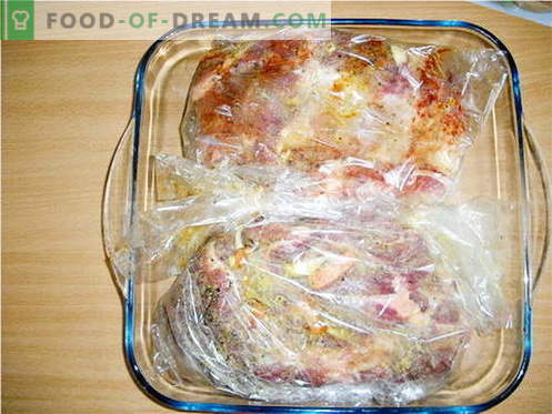 Nötkött bakat i ugnen - de bästa recepten. Hur man sätter ordentligt och gott köttbiff i ugnen.