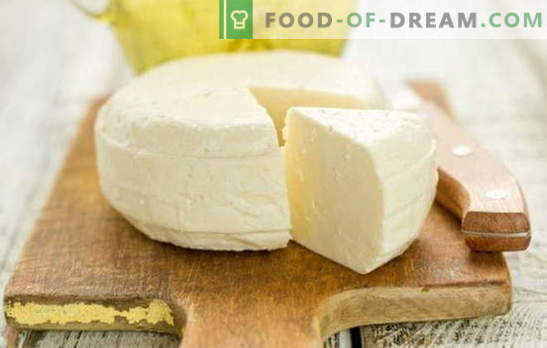 Hemgjord ost från mjölk och kefir är en läcker, öm och viktigast naturlig produkt. Bevisade och ursprungliga recept av hemlagad ost från mjölk och yoghurt