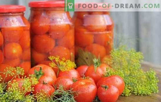 Tomater med aspirin: ett alternativ till regelbunden marinering. Traditionella och ursprungliga recept för att skörda tomater med aspirin