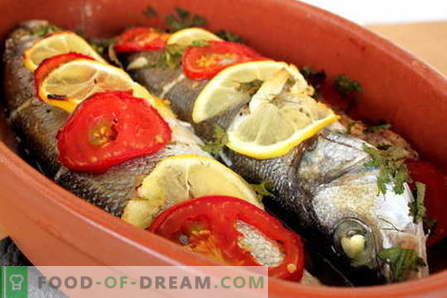 Bakad fisk i ugnen - de bästa recepten. Hur man lagar fisk i ugnen.