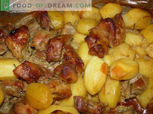Potatis med kött - de bästa recepten. Hur man gör rätt och god matlagad potatis med kött.