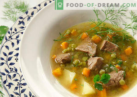 Soppor med kött - de bästa recepten. Hur man ska ordentligt och gott kokssoppa med kött.