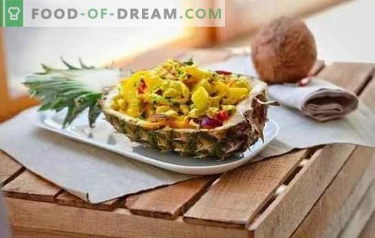 Kyckling med ananas: recept, steg för steg och i detalj, med alla knep. Juicy Pineapple Chicken (steg för steg beskrivning)