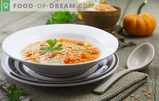 Röda linssoppa - kryddig och kryddig. Nationella recept för starka och icke-näringsrika röda linssoppa