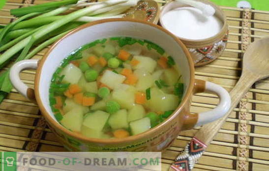 Hemlagad soppa - 7 bästa recept. Alla hemligheter av läckra hemlagade soppor från erfarna hemmafruar: soppa, kharcho, borscht, öra, okroshka, hodgepodge