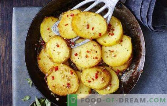 Varför kan inte stekta potatis: stora misstag
