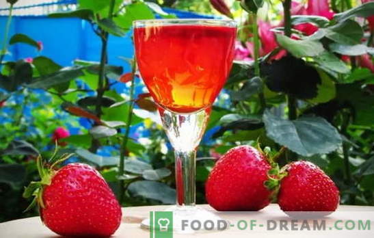 Egna vinkällare: jordgubbarktin på vodka hemma. Hemligheter att laga jordgubbar tinktur på vodka