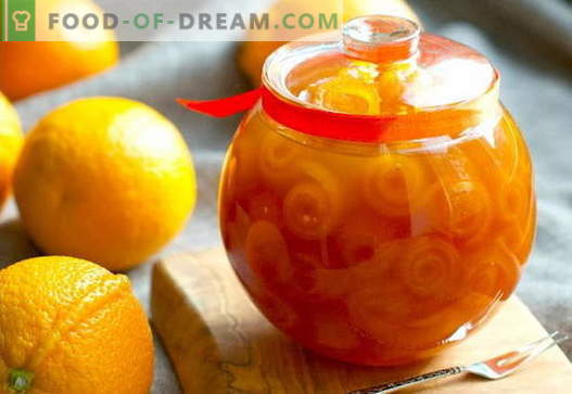 Apelsiner sylt: hur man lagar apelsin sylt korrekt