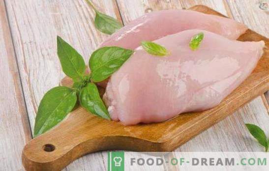 Kostfisk kycklingbröst: inte bara hälsosam men också god. Författarens och traditionella diet kycklingbröst recept