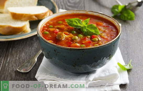 Italiensk soppa - recept av varierande komplexitet och hemligheter. Läckra, doftande och rika italienska soppor i ditt kök