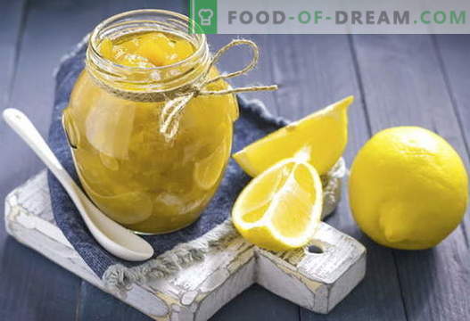 Citron sylt: hur man gör citron sylt korrekt