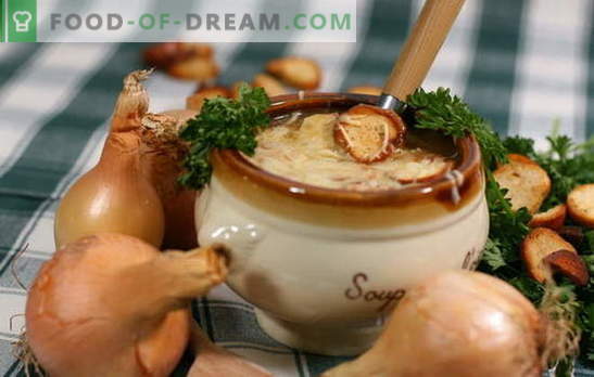 Den klassiska löksoppa är Alexandre Dumas favoritrecept! Recept klassiska lökar från fransk gourmet
