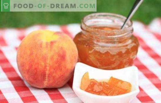 Peach sylt är en typ av sylt. Hur man gör persikostopp på en spis, i en långsam spis, brödtillverkare