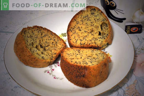 Фото рецепта за пай с маково семе: винаги успешна печене! Дори едно дете може да направи макова торта: снимка стъпка по стъпка на всички етапи