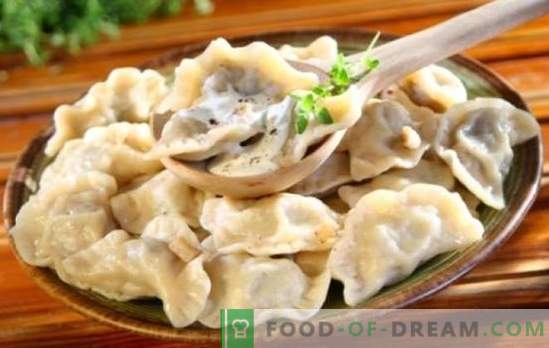 Klassiska dumplings är en sak! Recept klassiska dumplings ryska, georgiska, kinesiska, italienska och asiatiska rätter