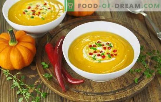 Soup-puree recept är snabba och läckra - mjuka och näringsrika. Hur man lagar gräddesoppa: recept för snabb och välsmakande första kurser