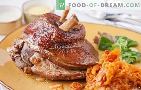 Pork knuckle i en multicooker är en köttälskare dröm. De bästa recepten för att laga fläskkorg i en långsam spis