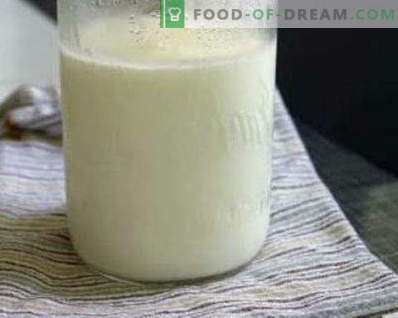Vad kan göras från surmjölk, recept från surmjölk