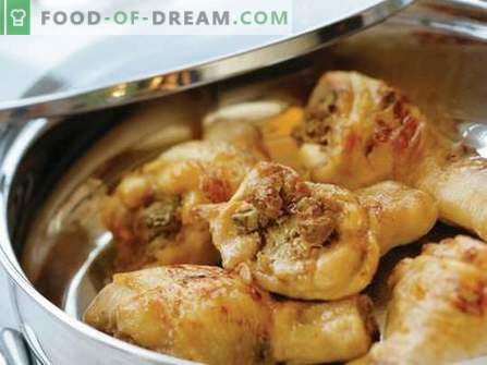 Kyckling i pannan - de bästa recepten. Hur man ska ordentligt och välsmakande stek kyckling i en panna.