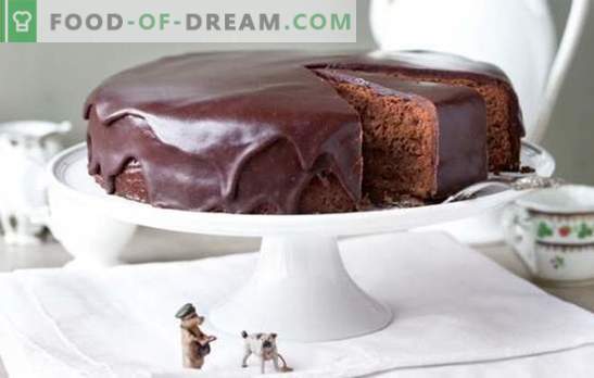 Sacher Cake: Förbereda en läcker kaka i bråttom. Sacher kaka: ett urval av recept: klassisk, wiener, mager och andra