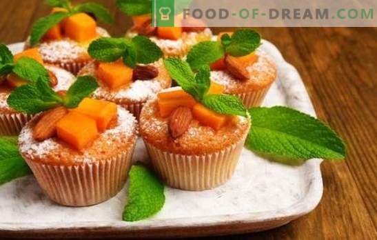 Pumpa muffins - soliga bakverk! Recept för dietary, klassisk och dessert pumpa muffins