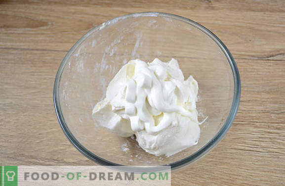 Crema agria: un plato independiente y decoración para hornear. Paso a paso la foto del autor receta crema de crema agria y queso cottage